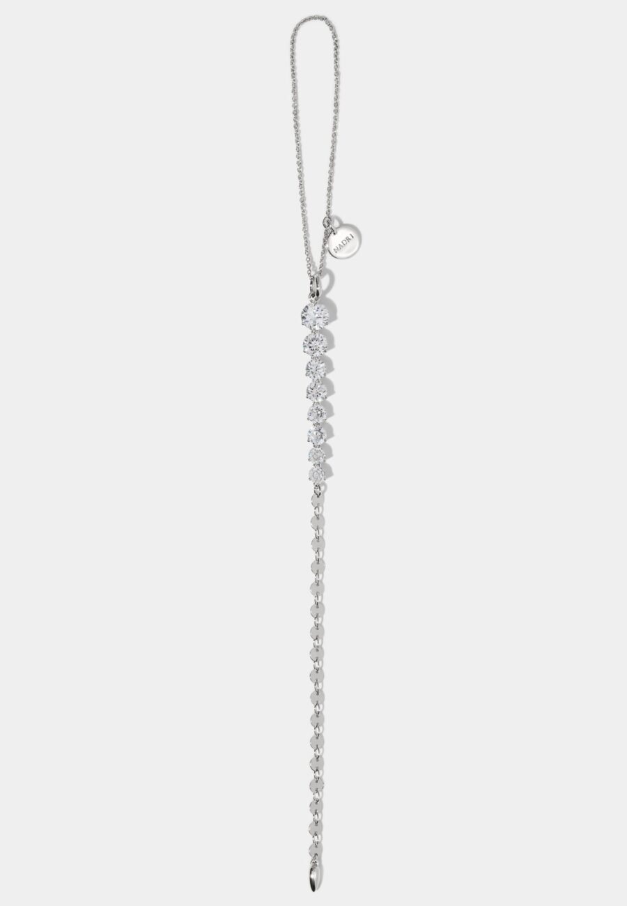 GOOD CHEER CZ AND CHAIN ICICLE ORNAMENT