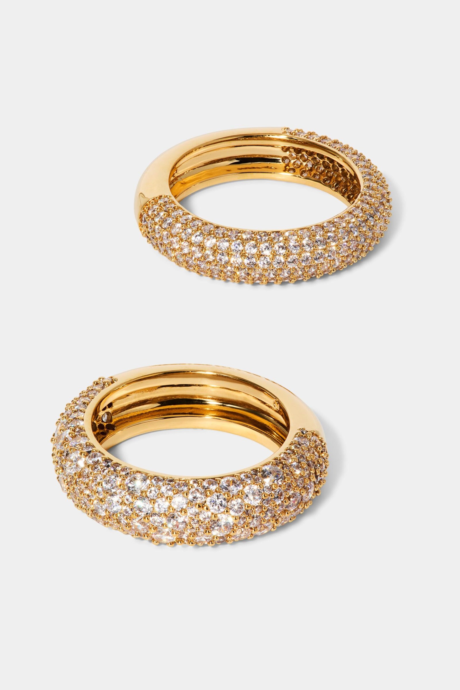 CRUSHED SET OF 2 RINGS - Image 5