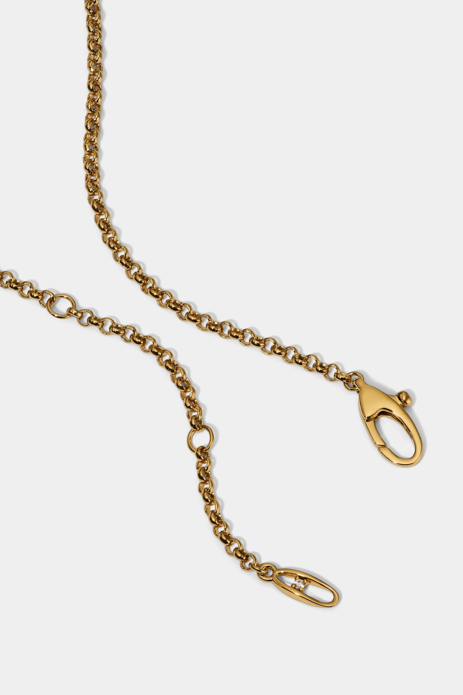 EROS BOW AND CZ PENDANT NECKLACE - Image 5