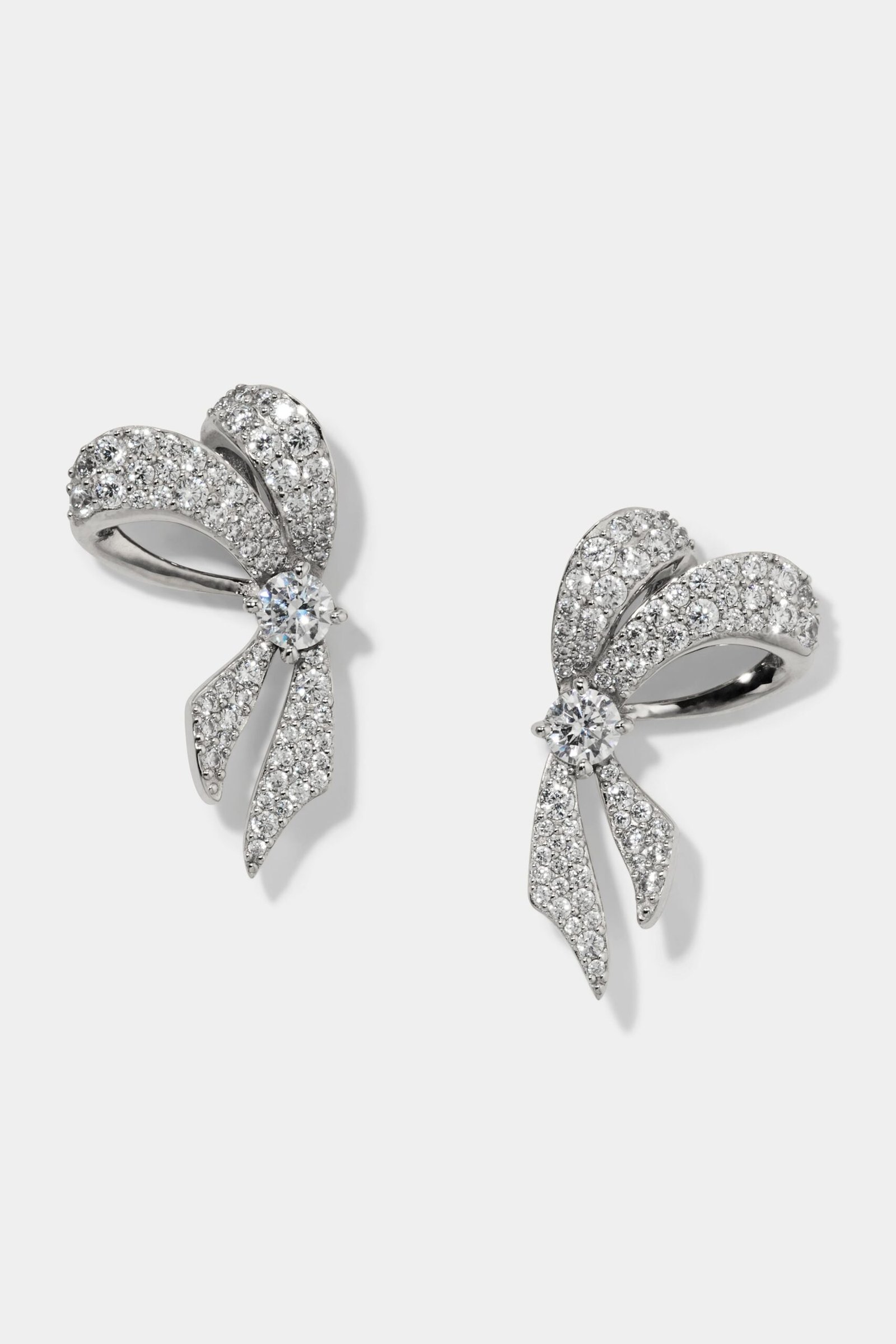 EROS SMALL RIBBON STUD EARRINGS - Image 4