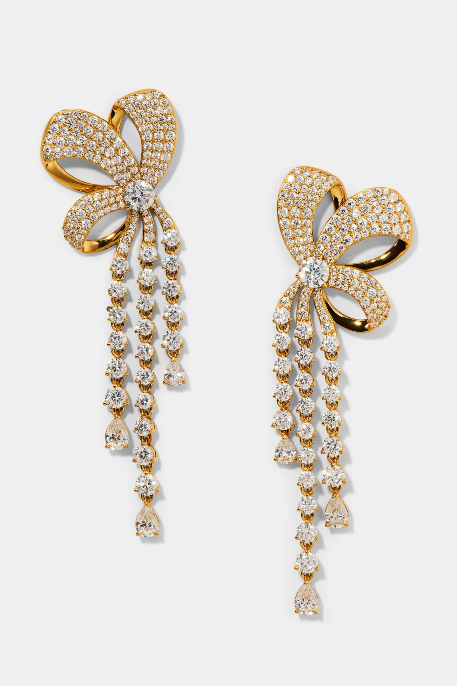 EROS RIBBON CHANDELIER EARRINGS